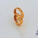 حلقه ازدواج نگین دار